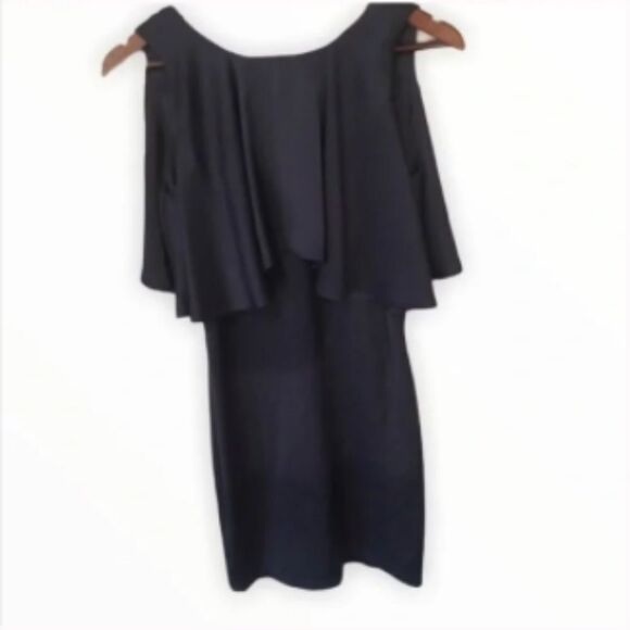 Women’s NWT Topshop Navy Blue Cocktail Dress - Picture 1 of 7